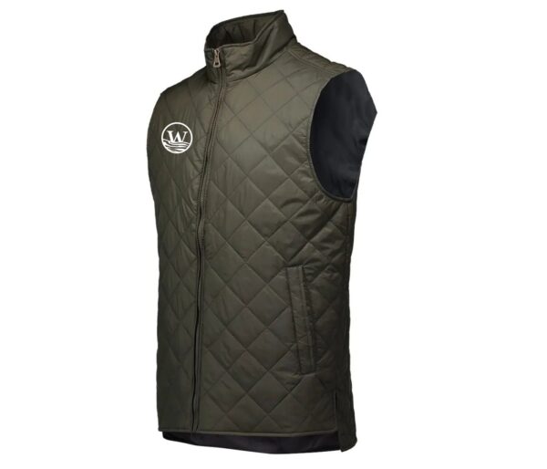 Western River Men's Diamond Quilted Camp Vest - Image 5