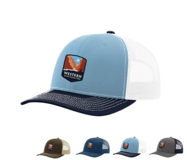 WRE "River Sunrise" Patch Trucker Hat