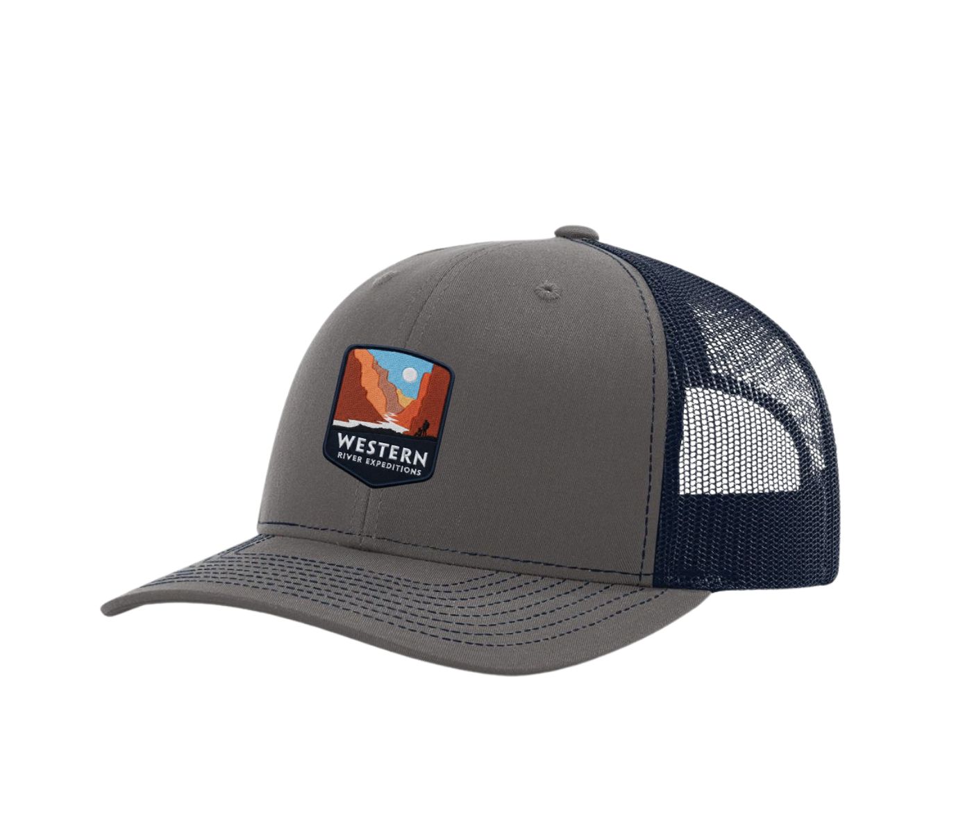 WRE "River Sunrise" Patch Trucker Hat - Image 5