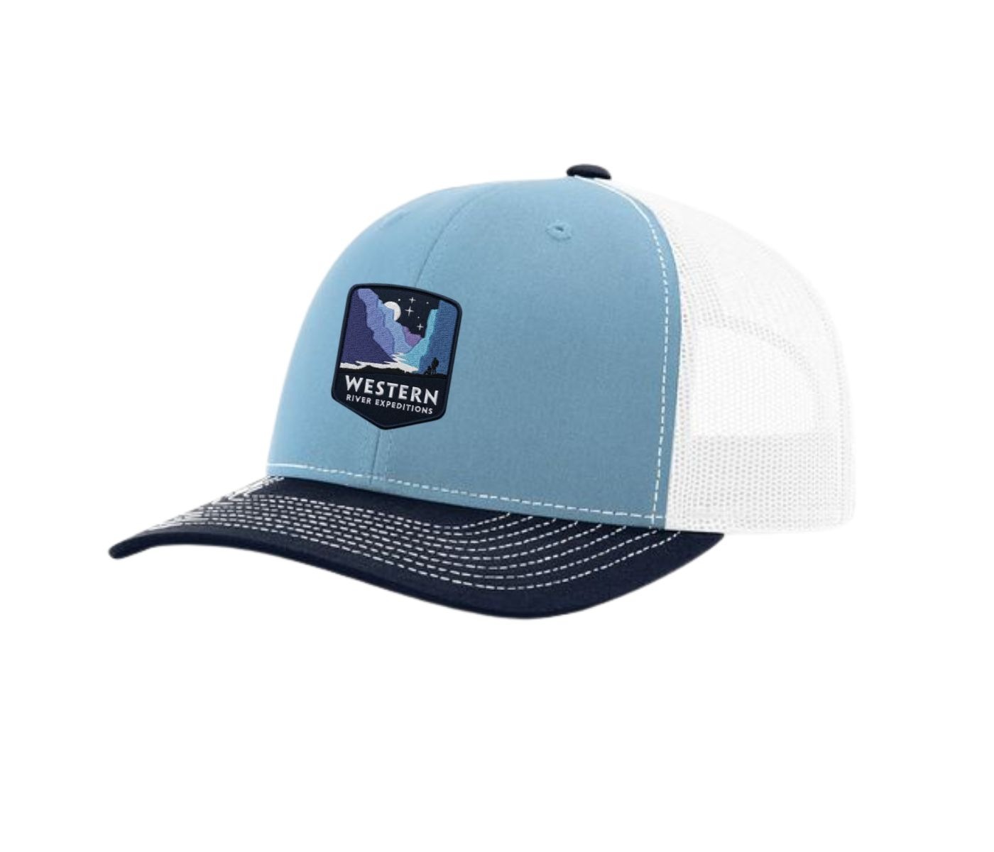 WRE "River Starry Night" Patch Trucker Hat - Image 4